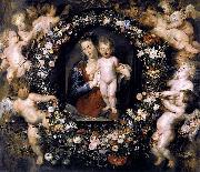 Peter Paul Rubens Madonna on Floral Wreath china oil painting artist